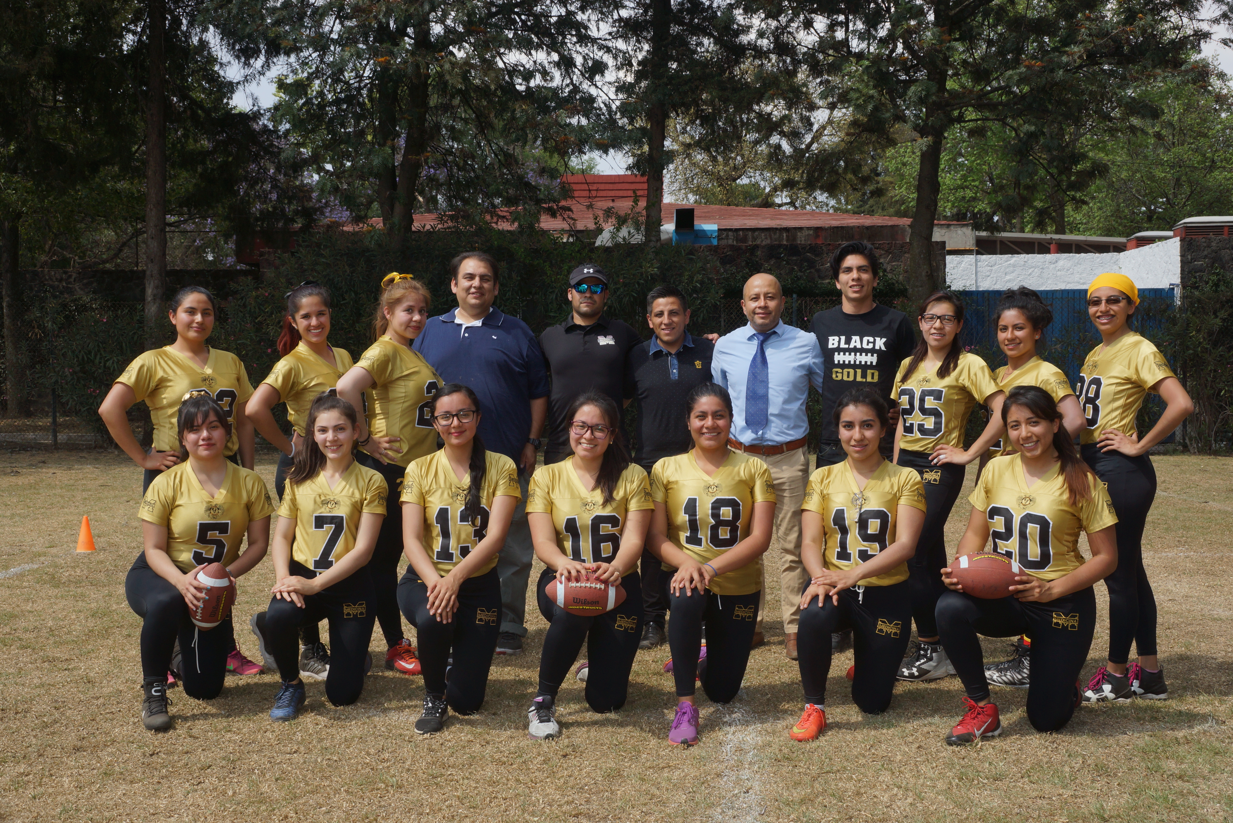 El equipo de tocho bandera, motivado para triunfar