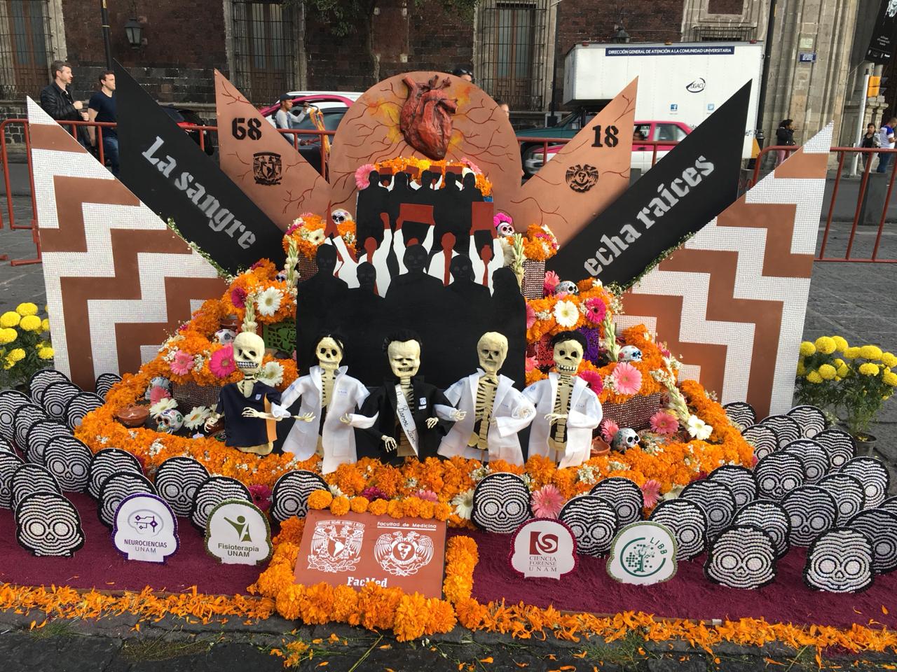 Ofrenda FacMed: El corazón del M68 sigue latiendo