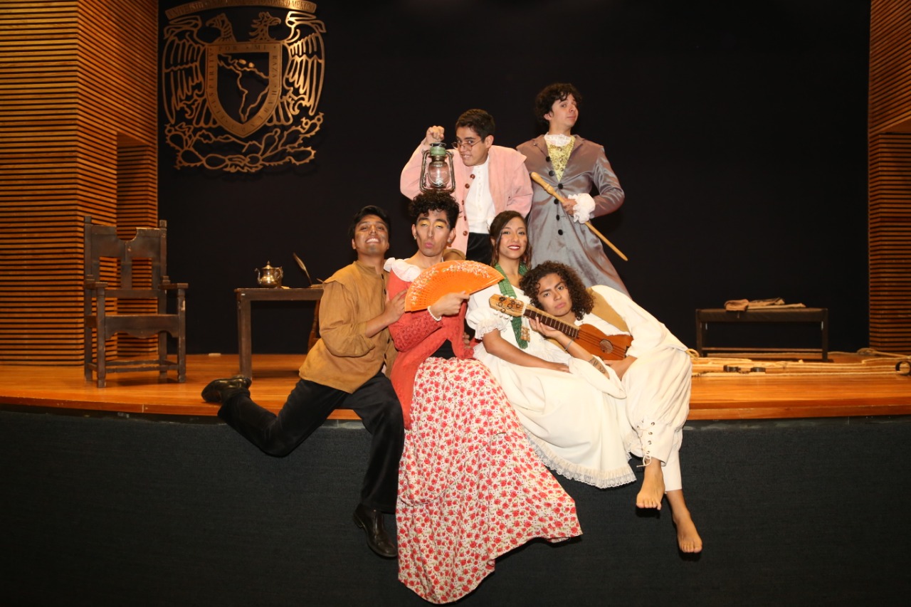 Teatro novohispano en el Palacio de la Escuela de Medicina