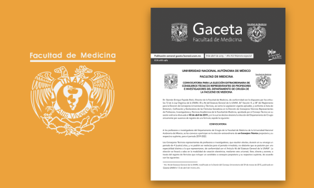 Convocatorias para elección extraordinaria de Consejeros Técnicos representantes de profesores e investigadores de cirugía